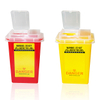 Déchets de récipient pointu jaune capuche de flip 1l 3l 5l 7l 13l