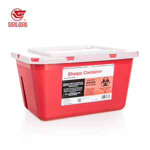 Déchets acésics en récipient rouge 1qt 2qt 5qt 1gal 2gal 6gal