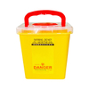 Déchet un récipient pointu Capeur rotatif jaune 1l 3l 5l 7l 13l