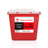 Déchets acésics en récipient rouge 1qt 2qt 5qt 1gal 2gal 6gal