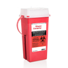 Déchets acésics en récipient rouge 1qt 2qt 5qt 1gal 2gal 6gal
