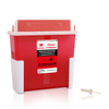 Déchets acésics en récipient rouge 1qt 2qt 5qt 1gal 2gal 6gal